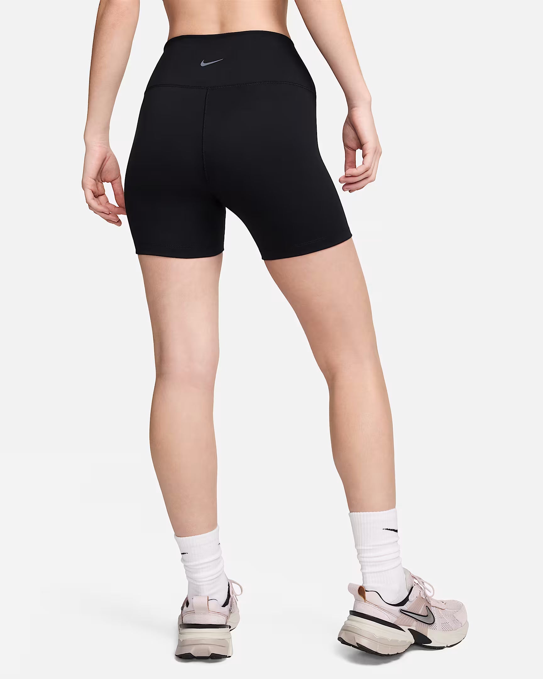 Womens Dri-Fit One Hi-Rise 5 Inch Short Tights