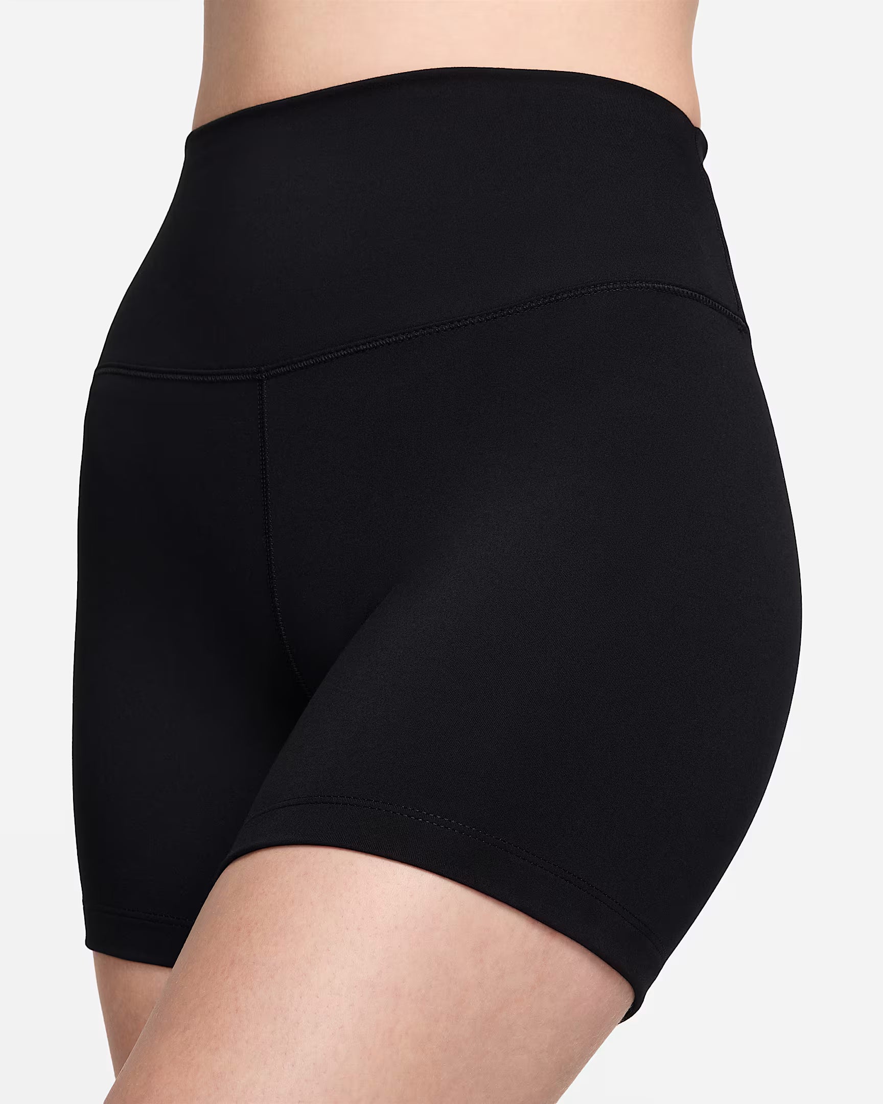Womens Dri-Fit One Hi-Rise 5 Inch Short Tights