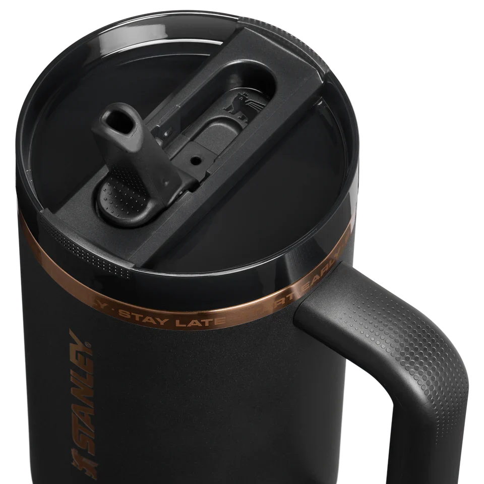 Messi x Quencher Protour Flipstraw Goat Black 40 Ounce