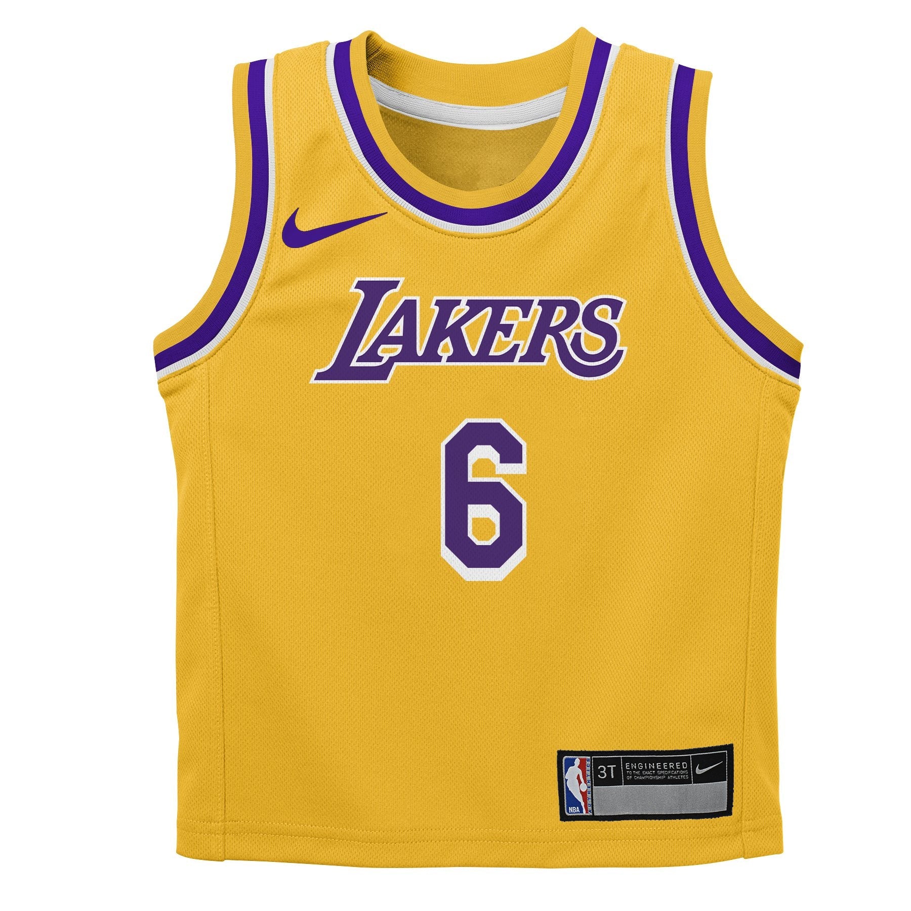 Toddler Los Angeles Lakers Lebron James Icon Replica Set