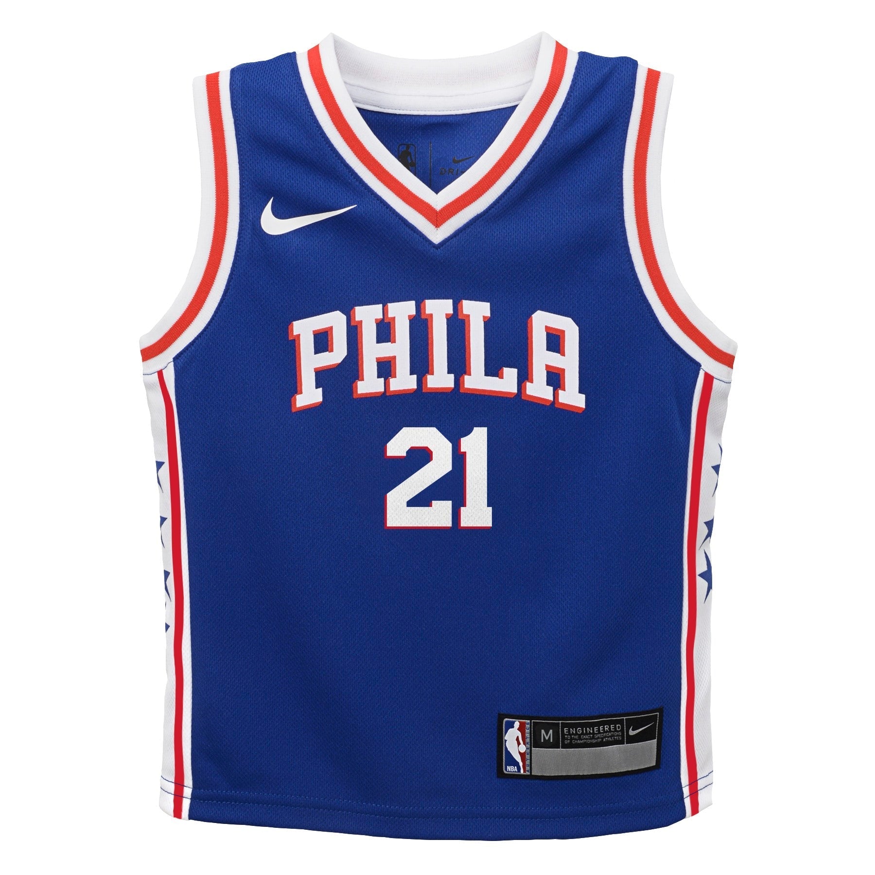 Kids Philadelphia 76ers Joel Embiid Icon Replica Jersey