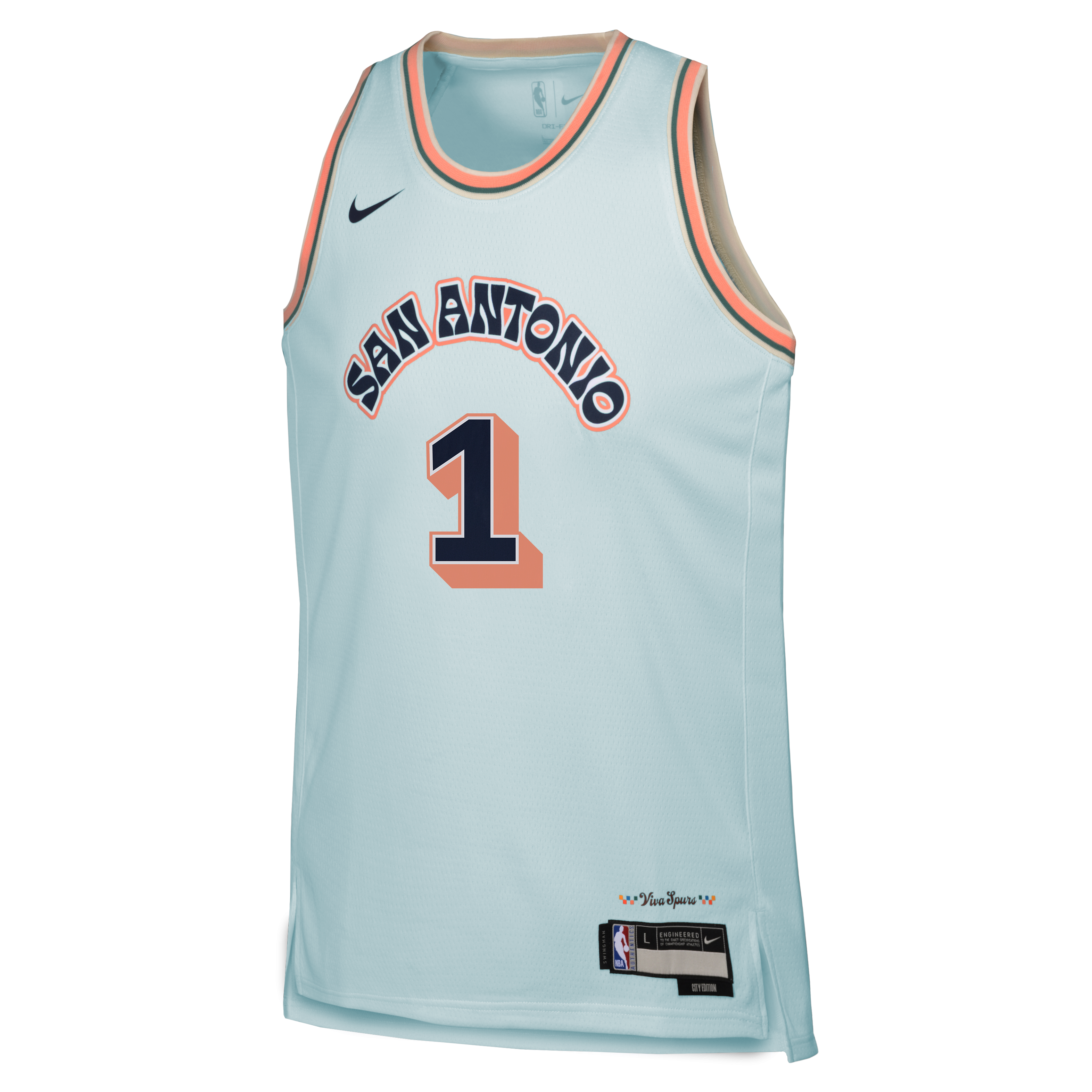 Boys San Antonio Spurs Wembanyama CE 24 Jersey