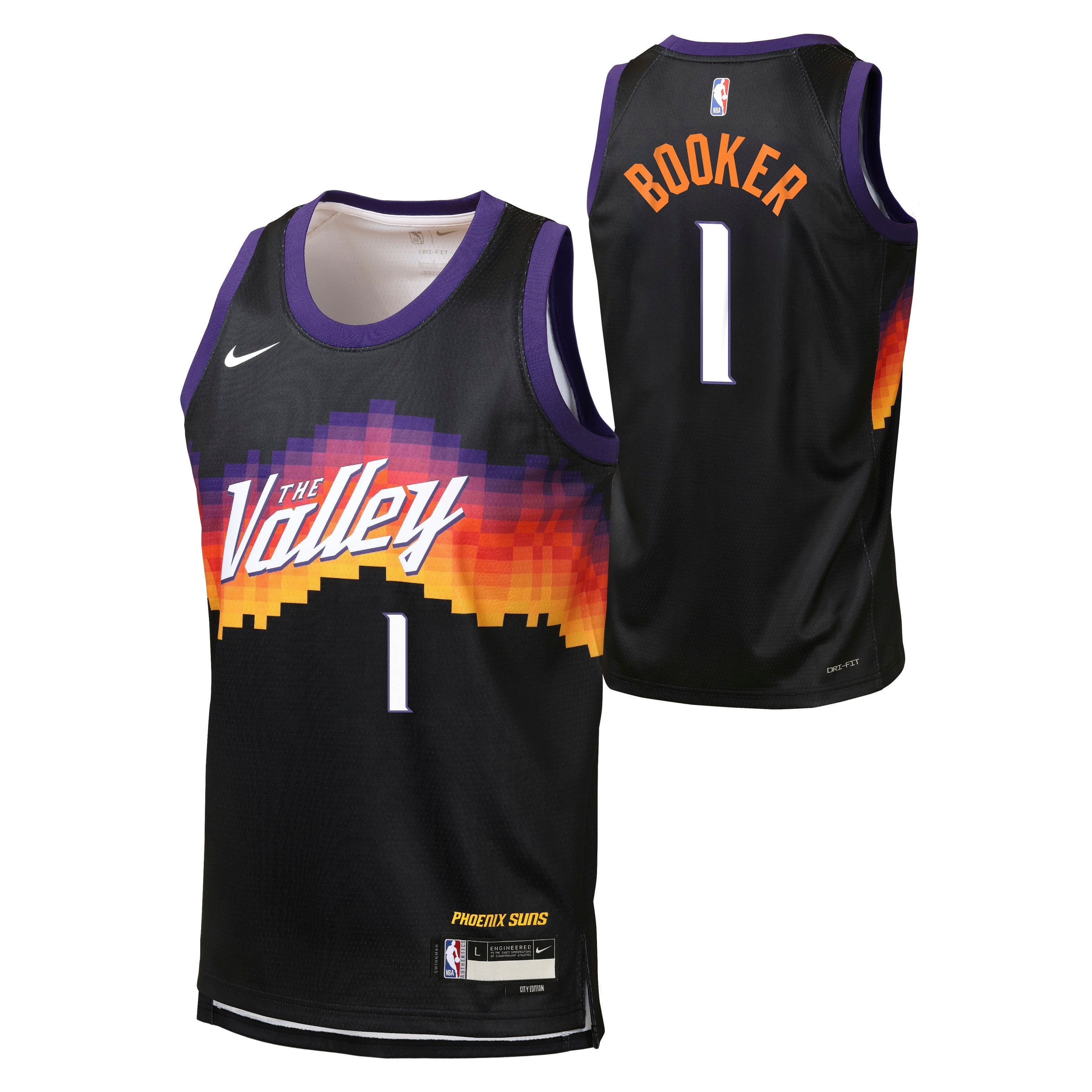 Junior Phoenix Suns Devin Booker CE 25 Replica Jersey