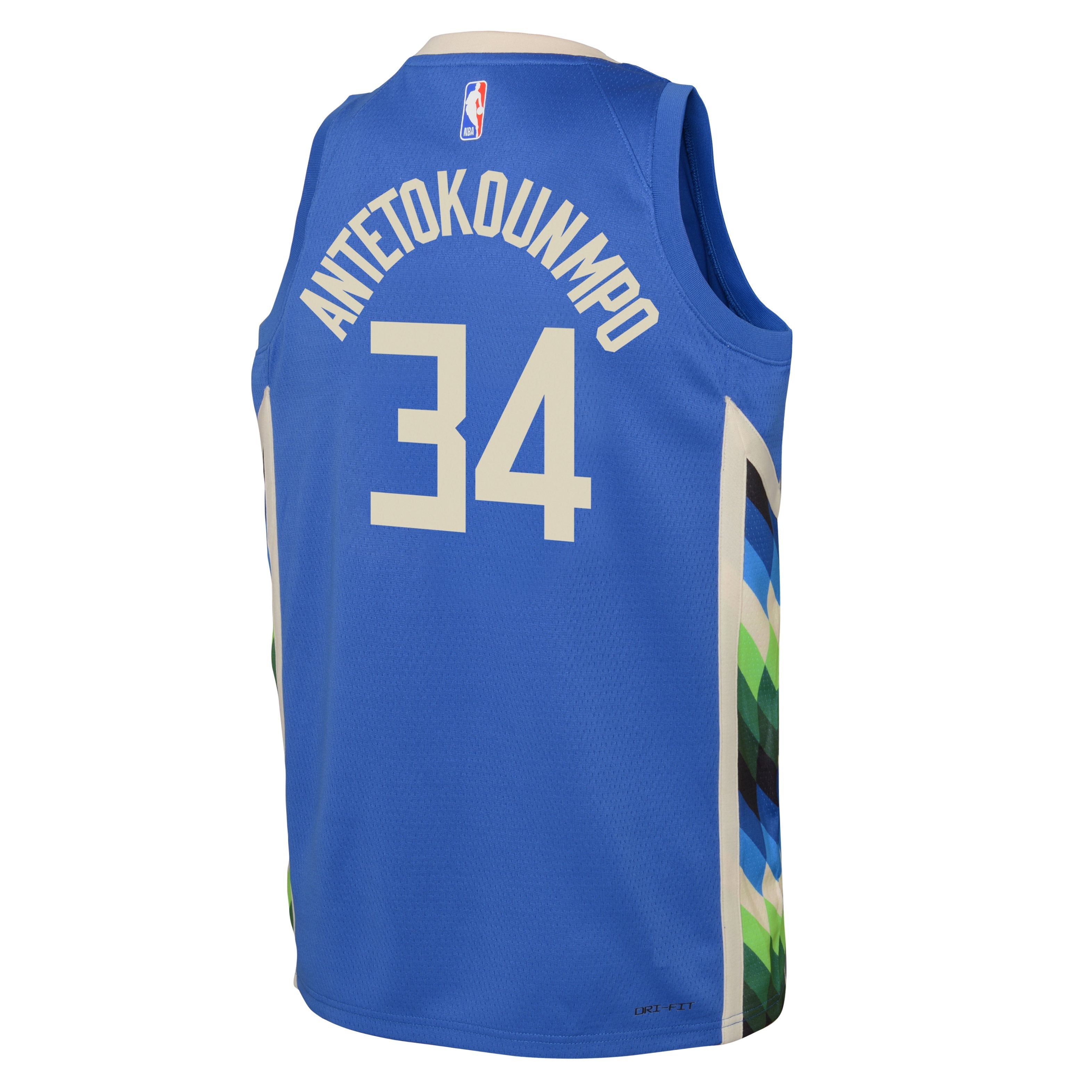 Junior Giannis Antetokounmpo Milwaukee Bucks Swingman City Edition Jersey