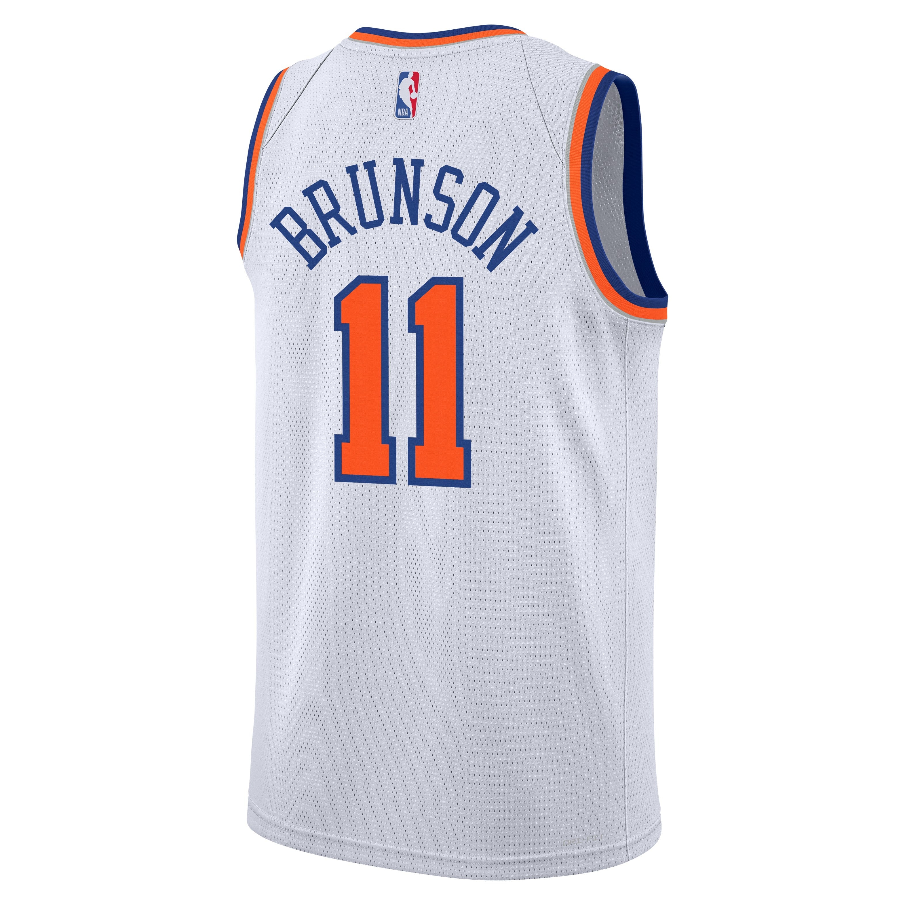 Junior New York Knicks Jalen Brunson Association Replica Jersey
