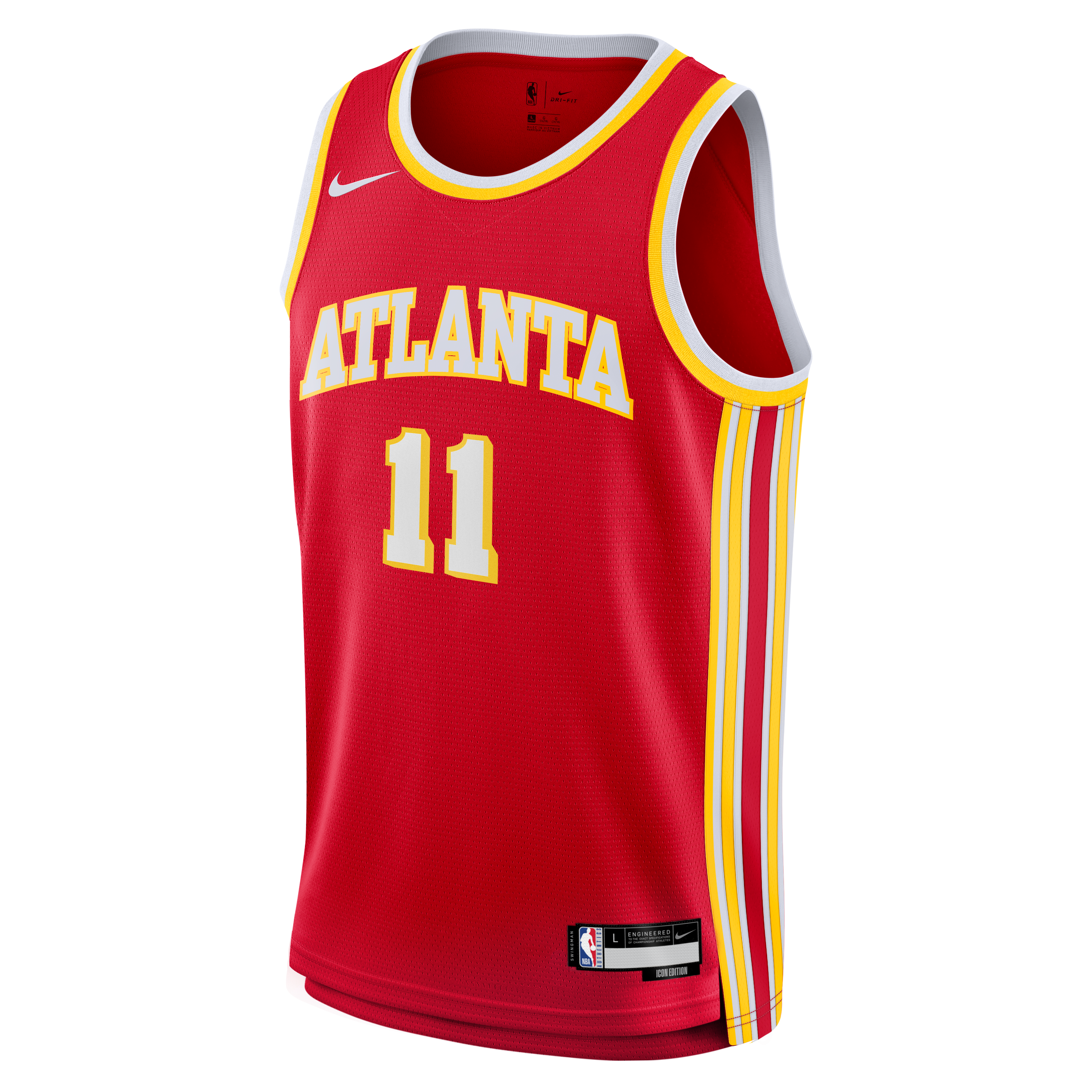 Junior Atlanta Hawks Trae Young Icon Replica Jersey
