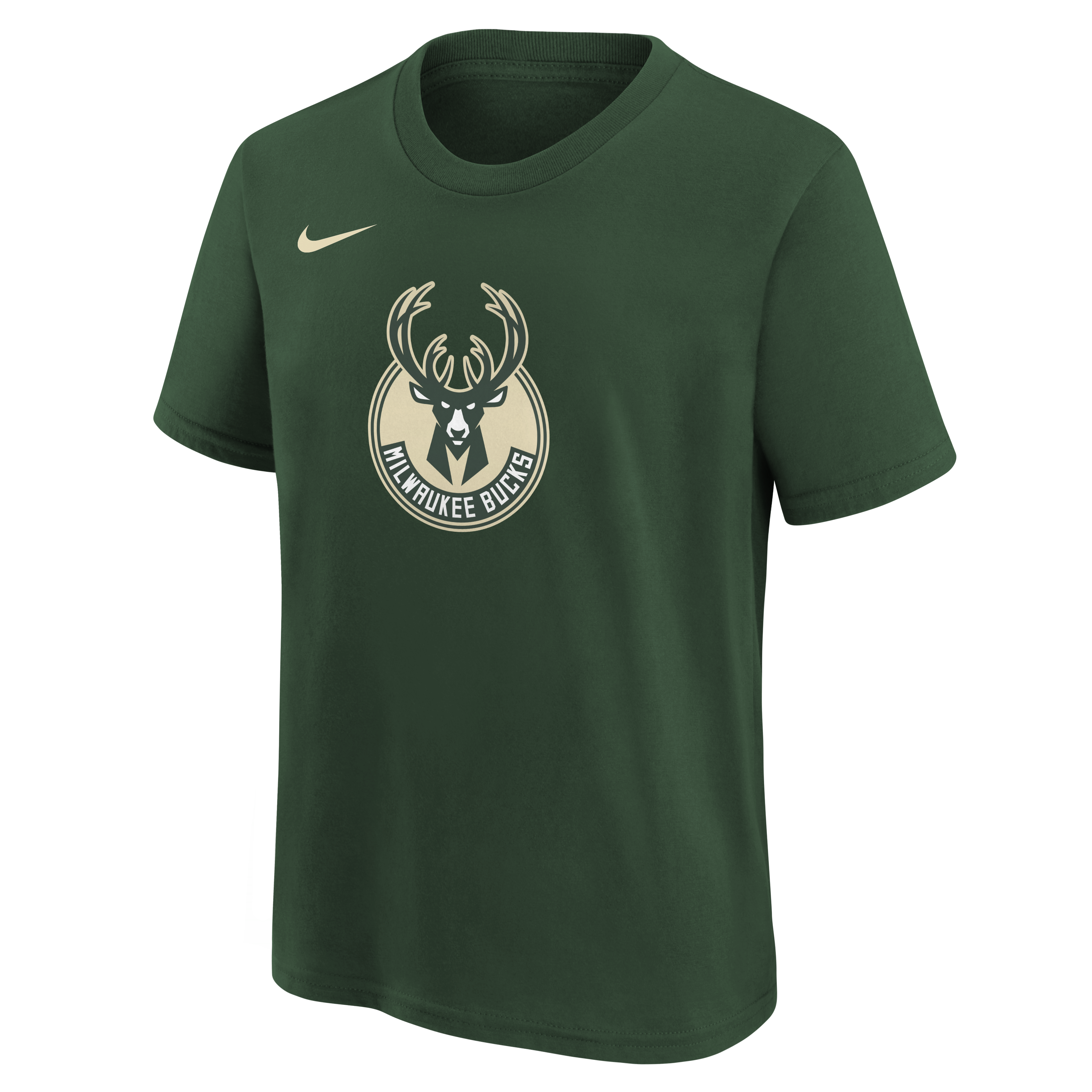 Junior Milwaukee Bucks Essential Logo1 T-Shirt