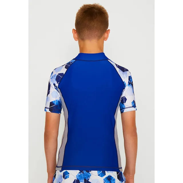 Boys Short Sleeve Rashguard