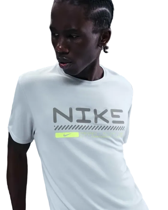 Mens Dri-Fit UV Miler Graphic Short Sleeve T-Shirt
