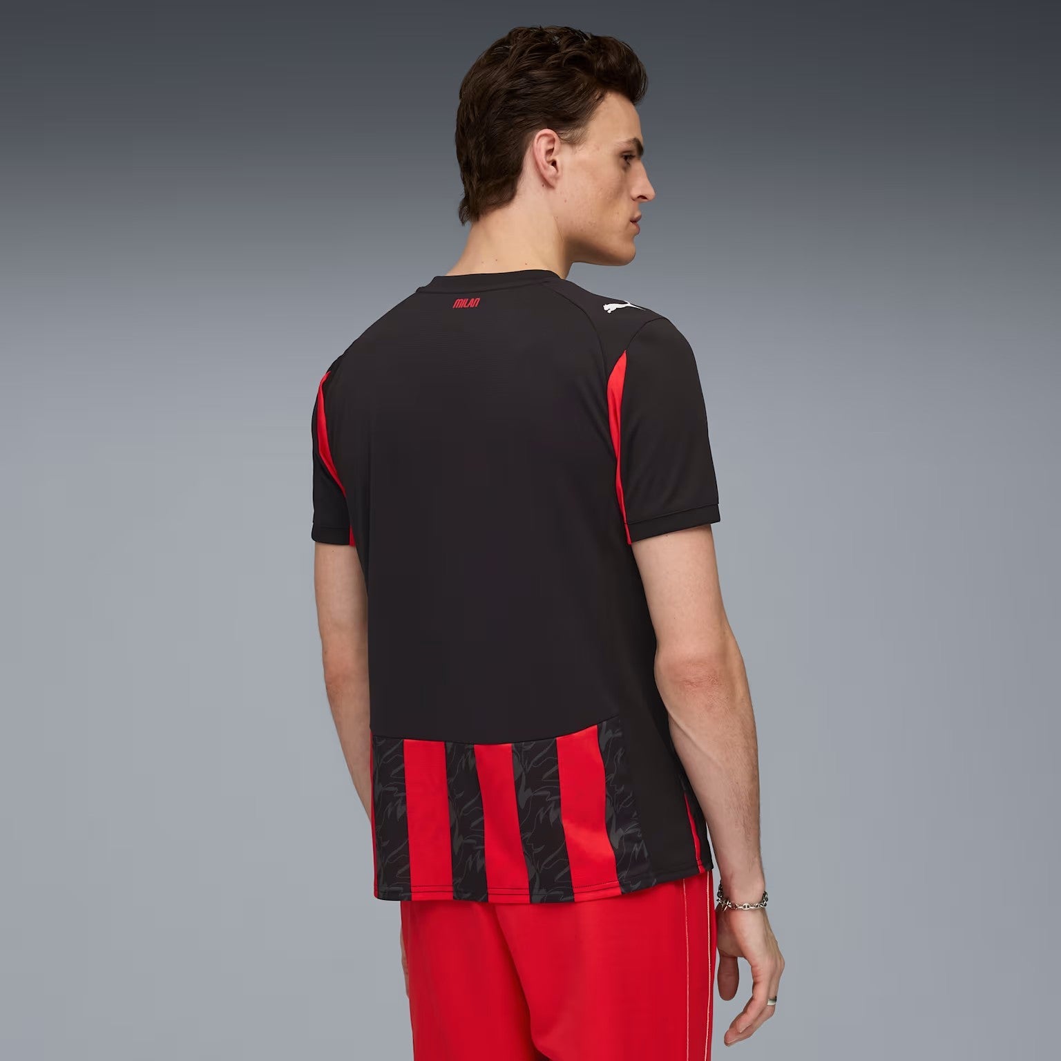 Mens Ac Milan Home Replica Jersey
