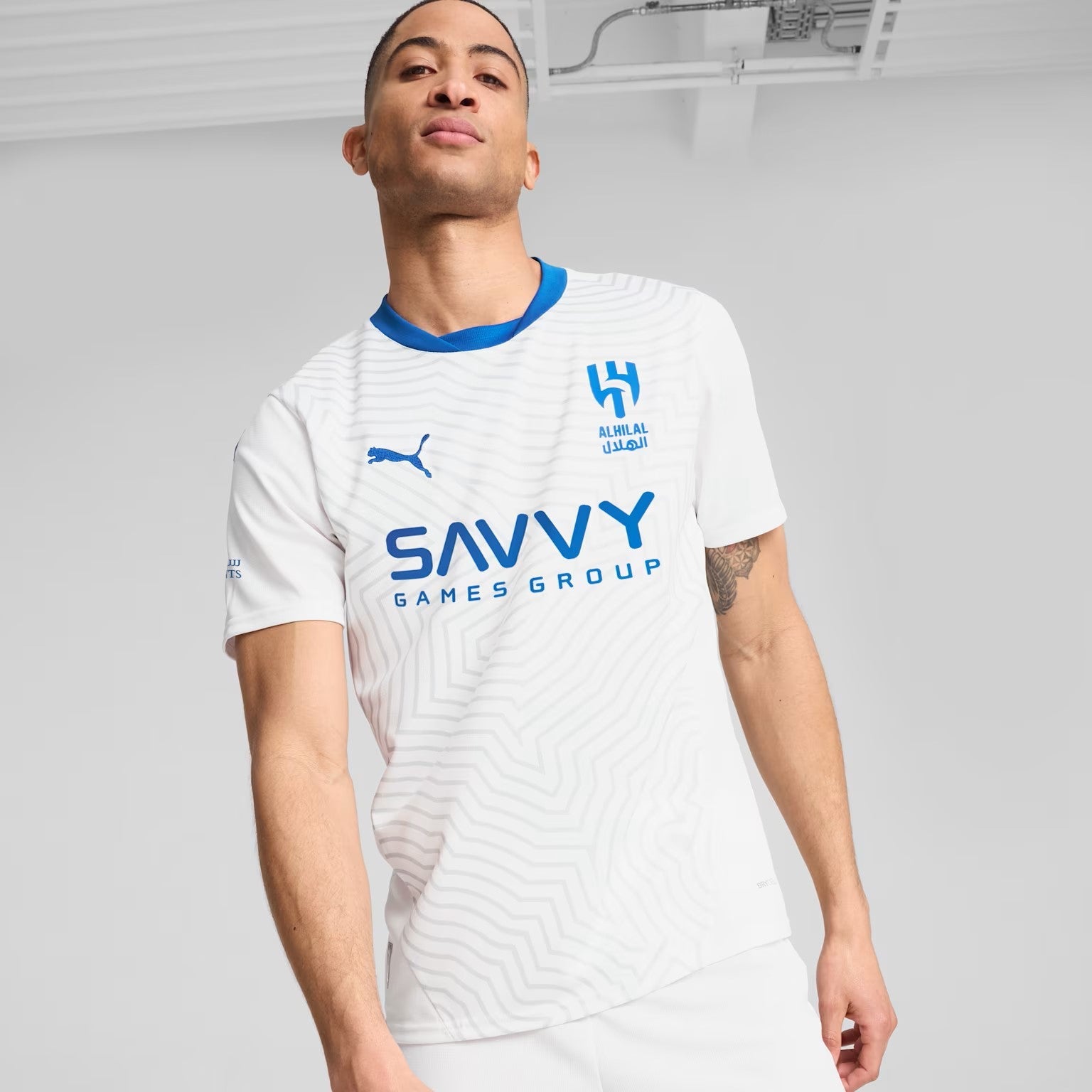 Mens Al Hilal SFC Away Replica Jersey