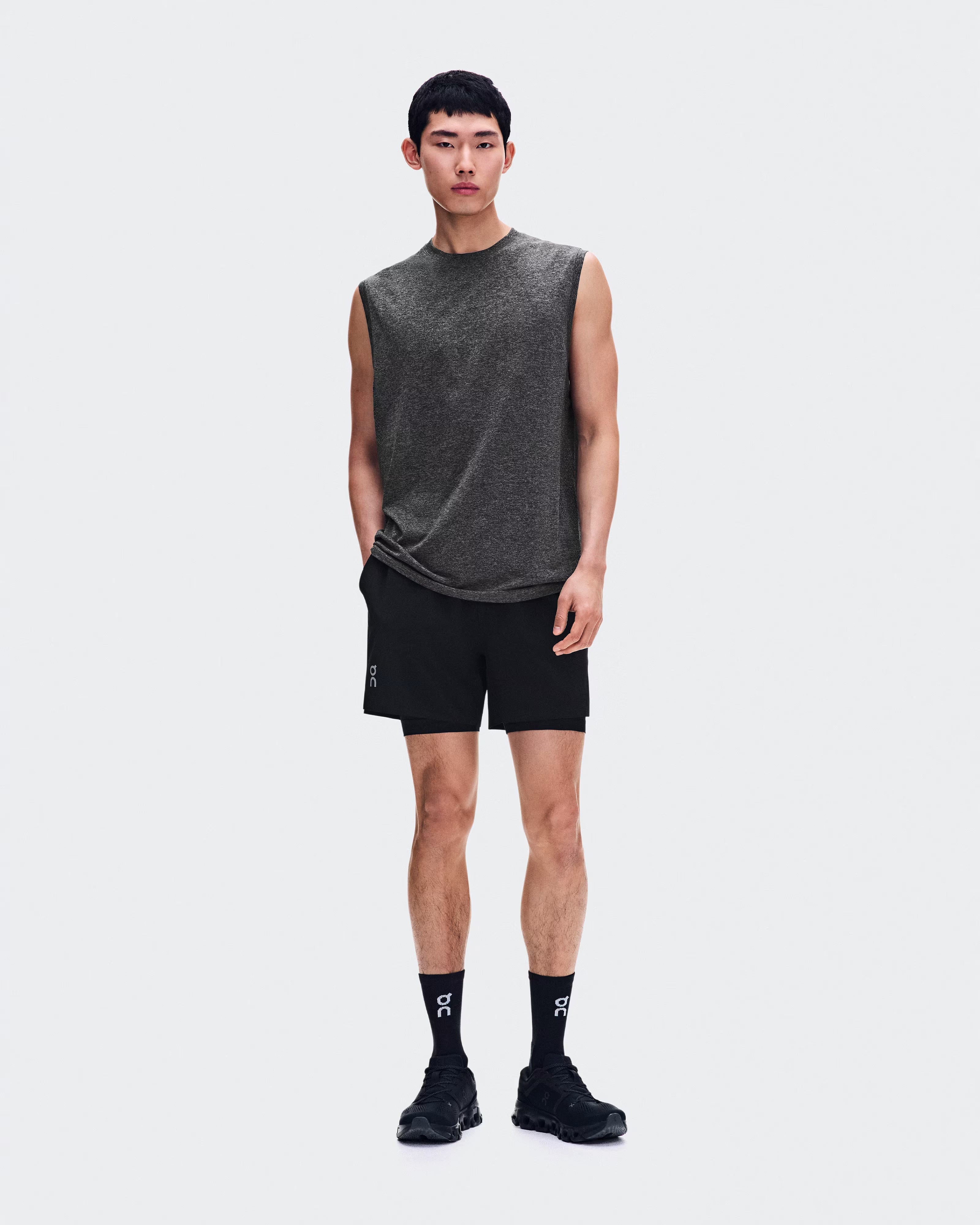Mens Train 2 in 1 Shorts