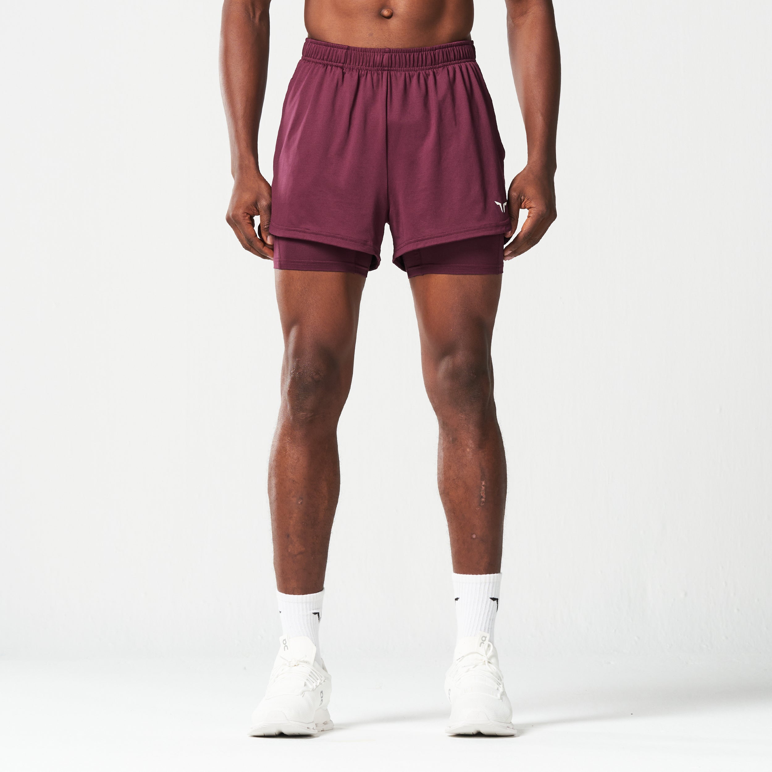 Mens Core Mesh 5 Inch 2 in 1 Short