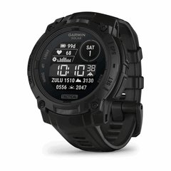Instinct 3 Solar Tactical Watch Black Silicone Band 50 MM