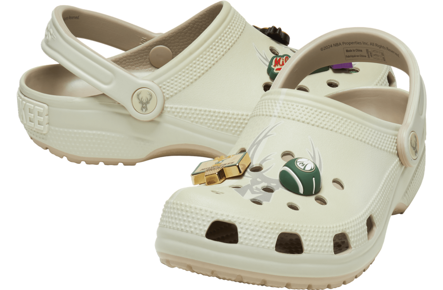 NBA Milwaukee Bucks Elevated Classic Clog