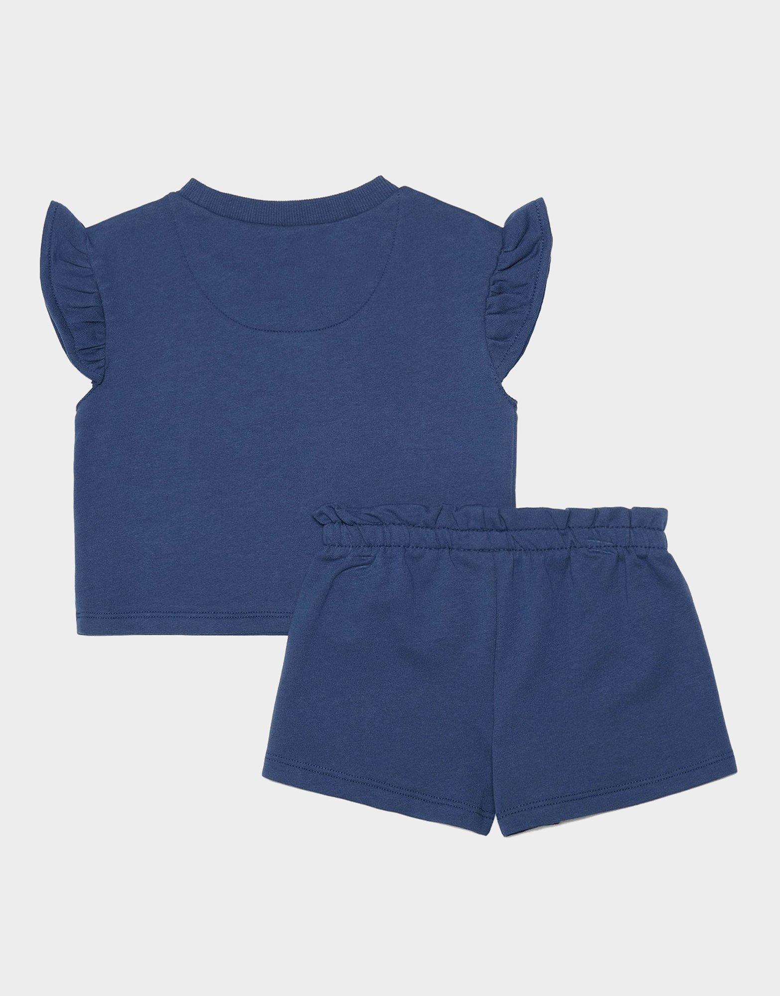 Infants Girls French Terry Top and Short Set
