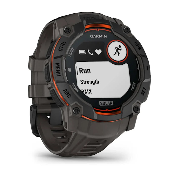 Instinct 3 Solar Black Bezel With Black Band Smartwatch