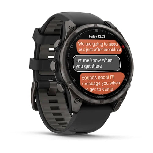 Fenix 8 Pro LTE Sapphire Carbon Gray Titanium Black 47MM