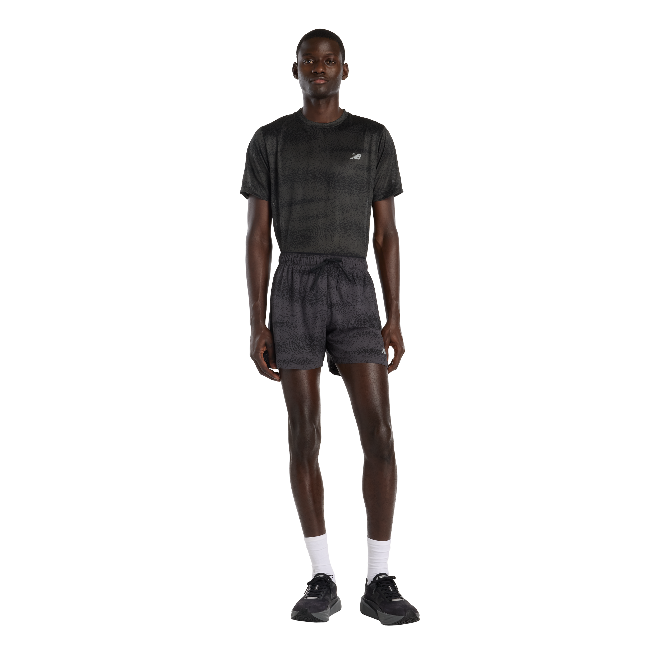 Mens RC Printed 5 Inch Short