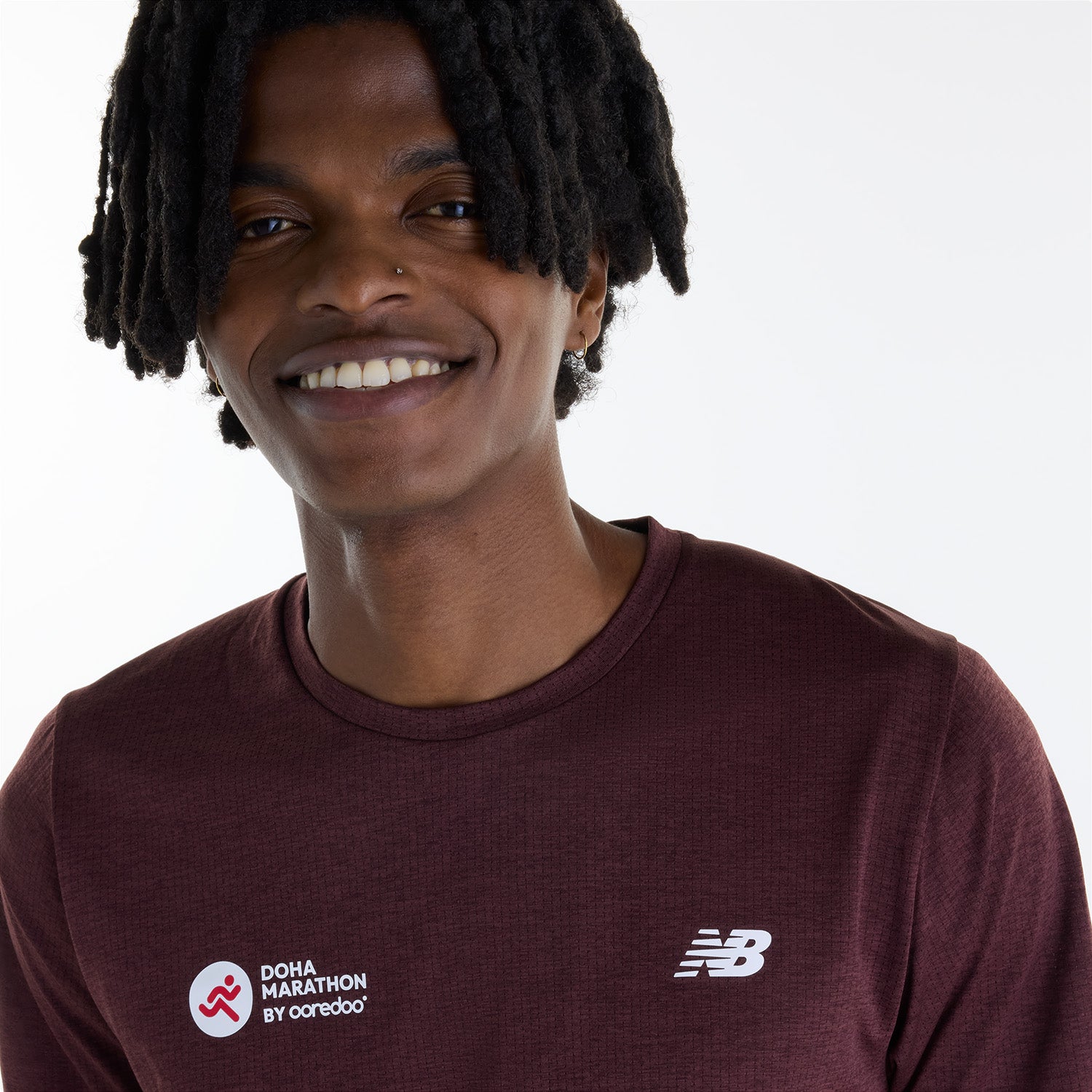 Mens Doha Marathon Rc Essential Short Sleeve T-Shirt