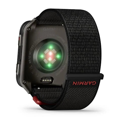 Venu X1 Black With Slate Titanium Case And Black Nylon Band