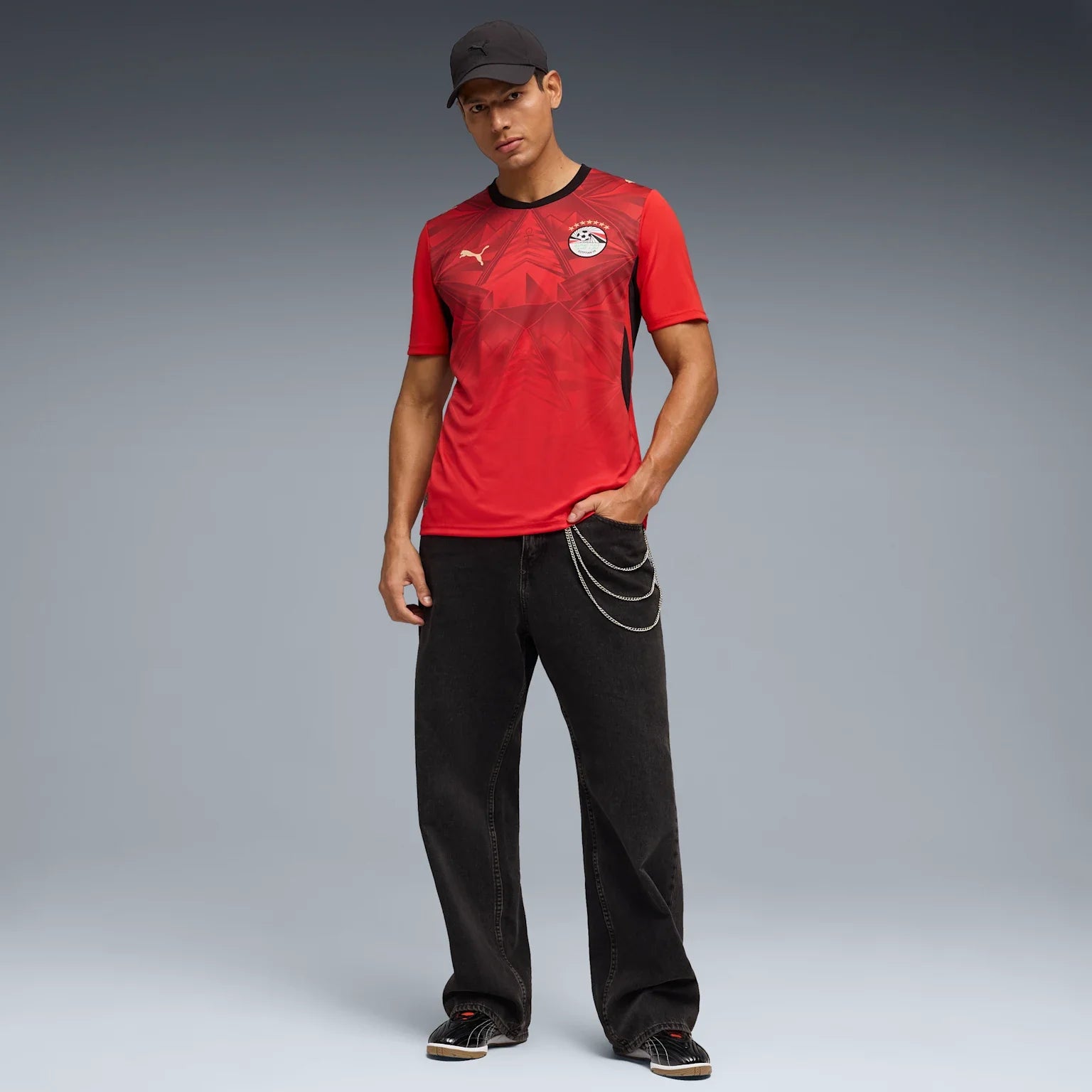 Mens Egypt EFA Home 25/26 Replica Jersey