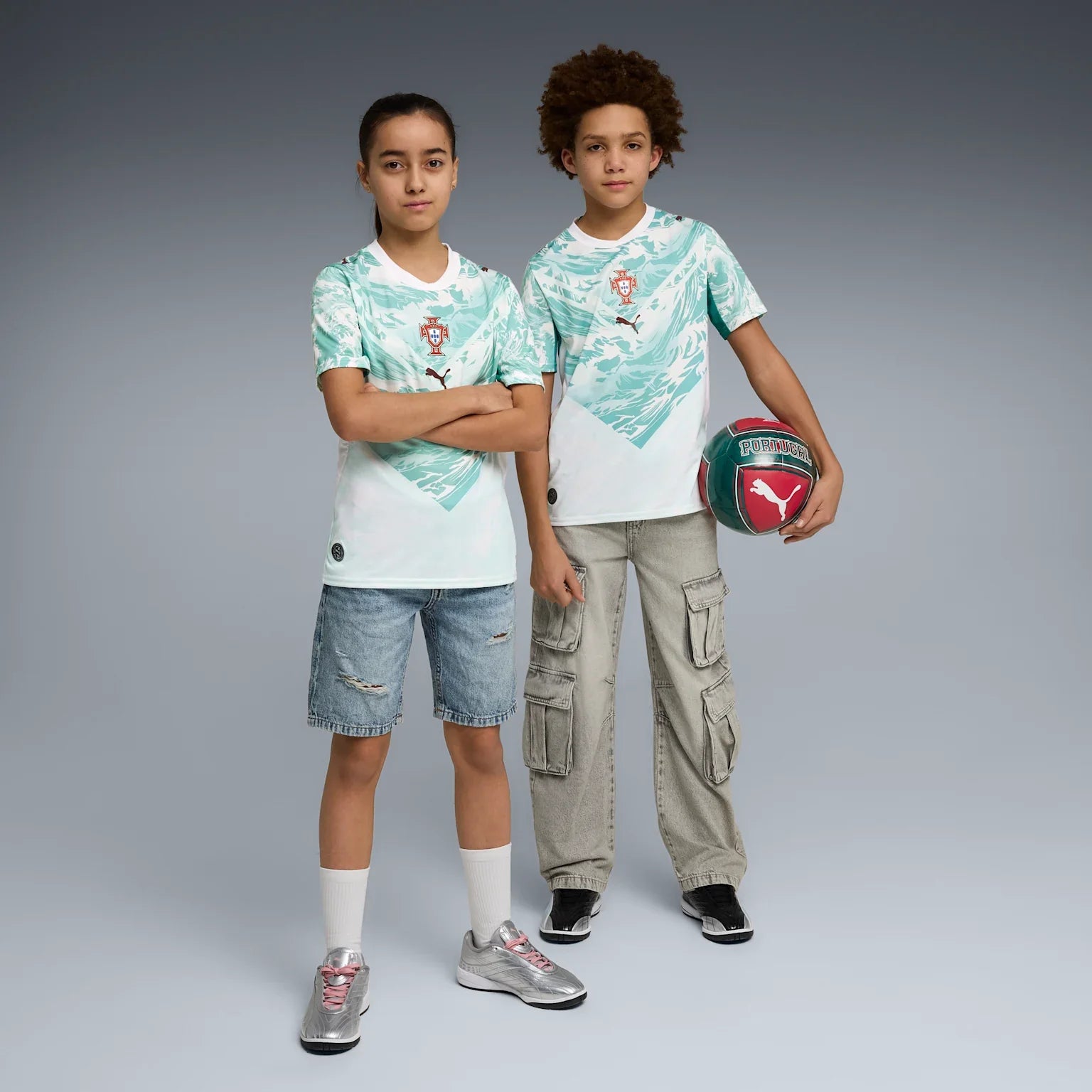 Junior Portugal FPF Away 25/26 Replica Jersey