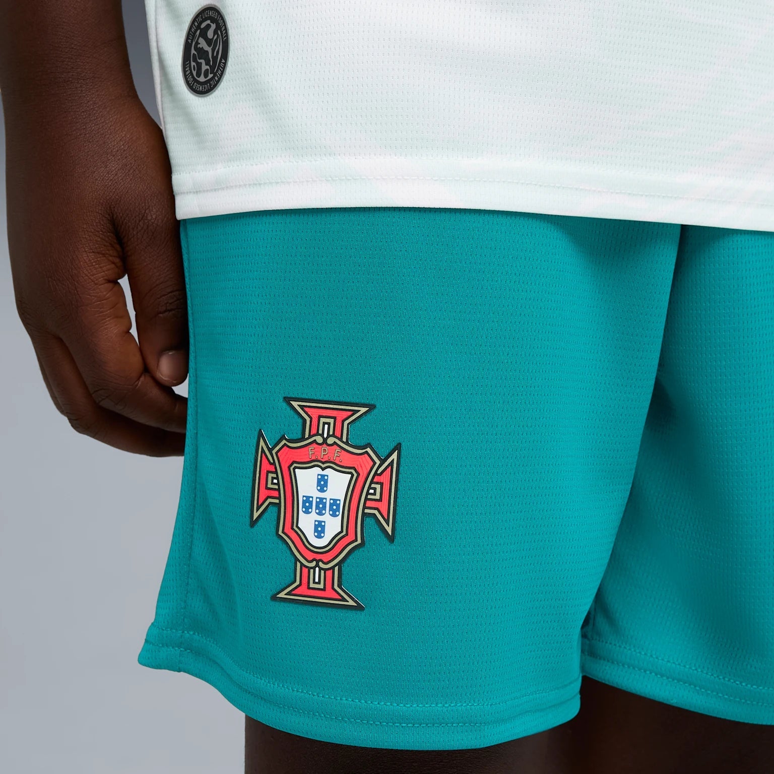 Junior Portugal FPF Away 25/26 Replica Shorts