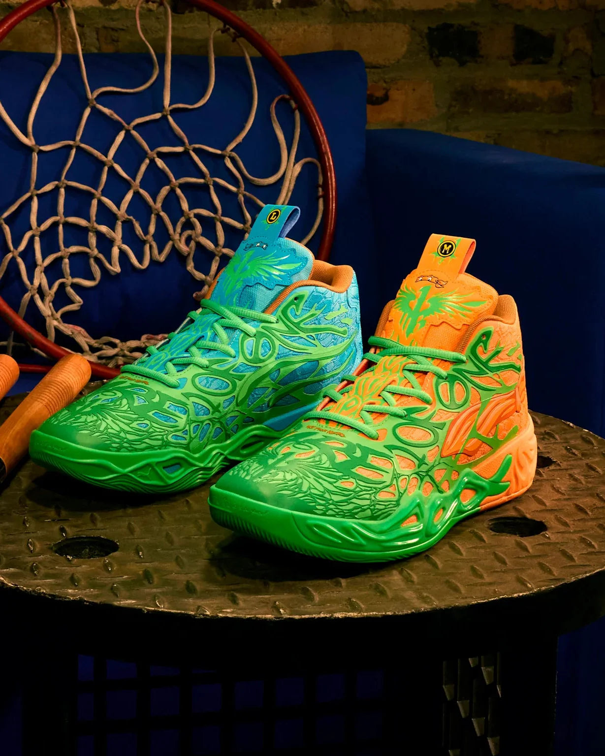 Mens Lamelo Ball MB.04 TMNT L&M Basketball Shoe