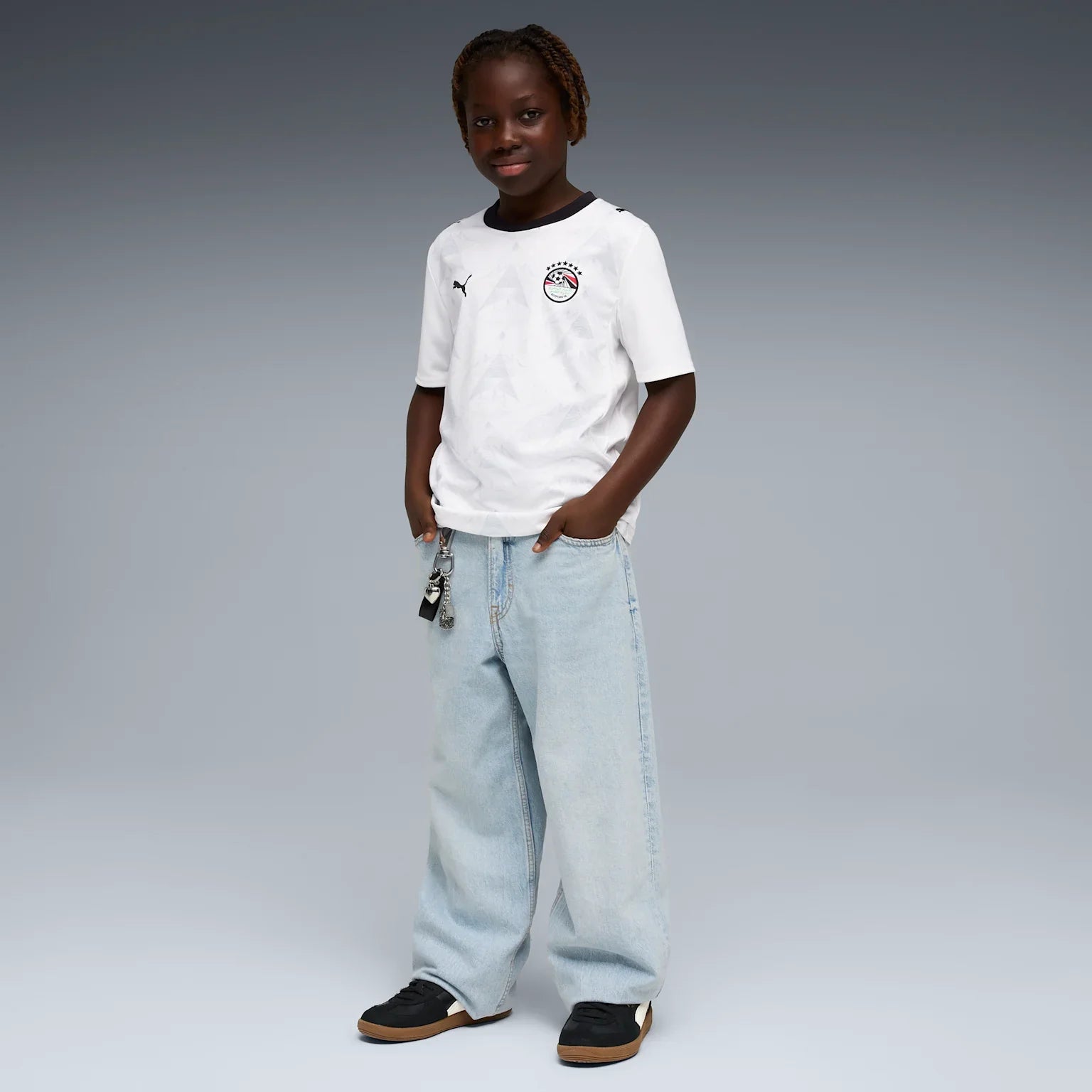 Junior Egypt EFA Away 25/26 Replica Jersey