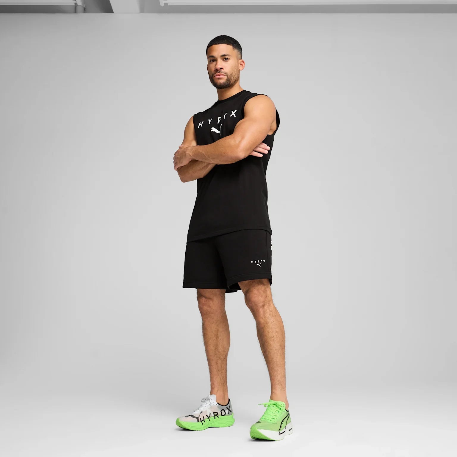 Mens Hyrox Cutoff Tank