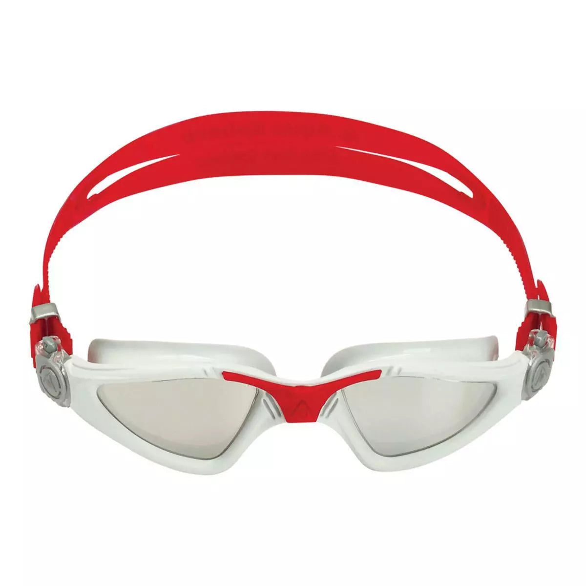 Kayenne Adult Grey Red Swim Goggles