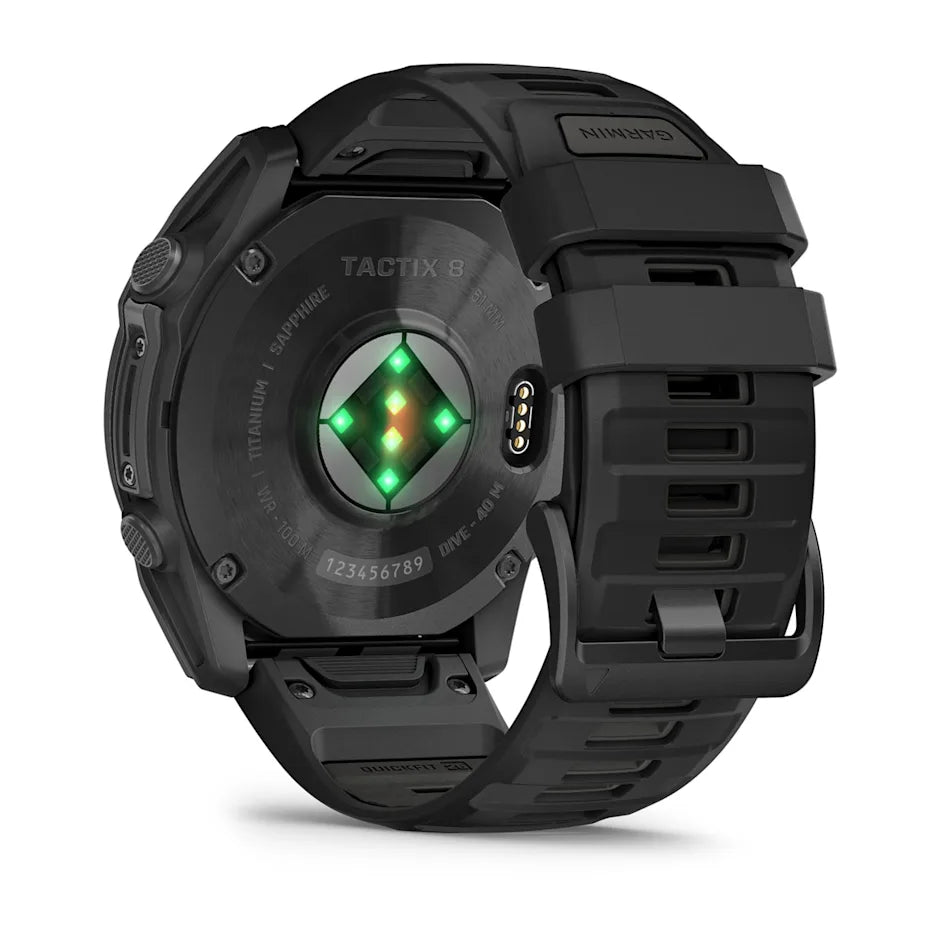 Tactix 8 Amoled Sapphire Lens Dual Nylon Silicone Band 51 MM