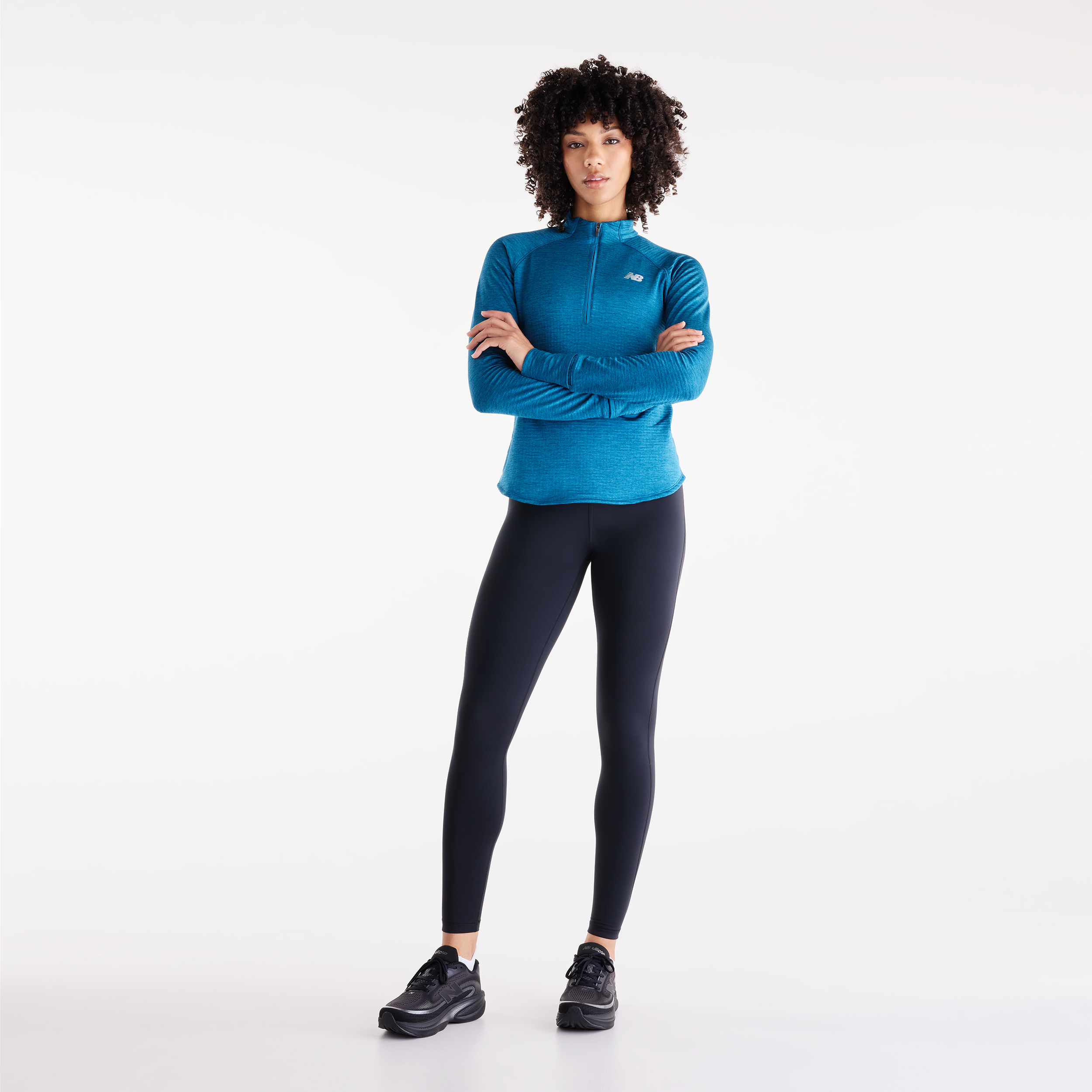 Womens Running RC Essential 1/2 Zip Jacket