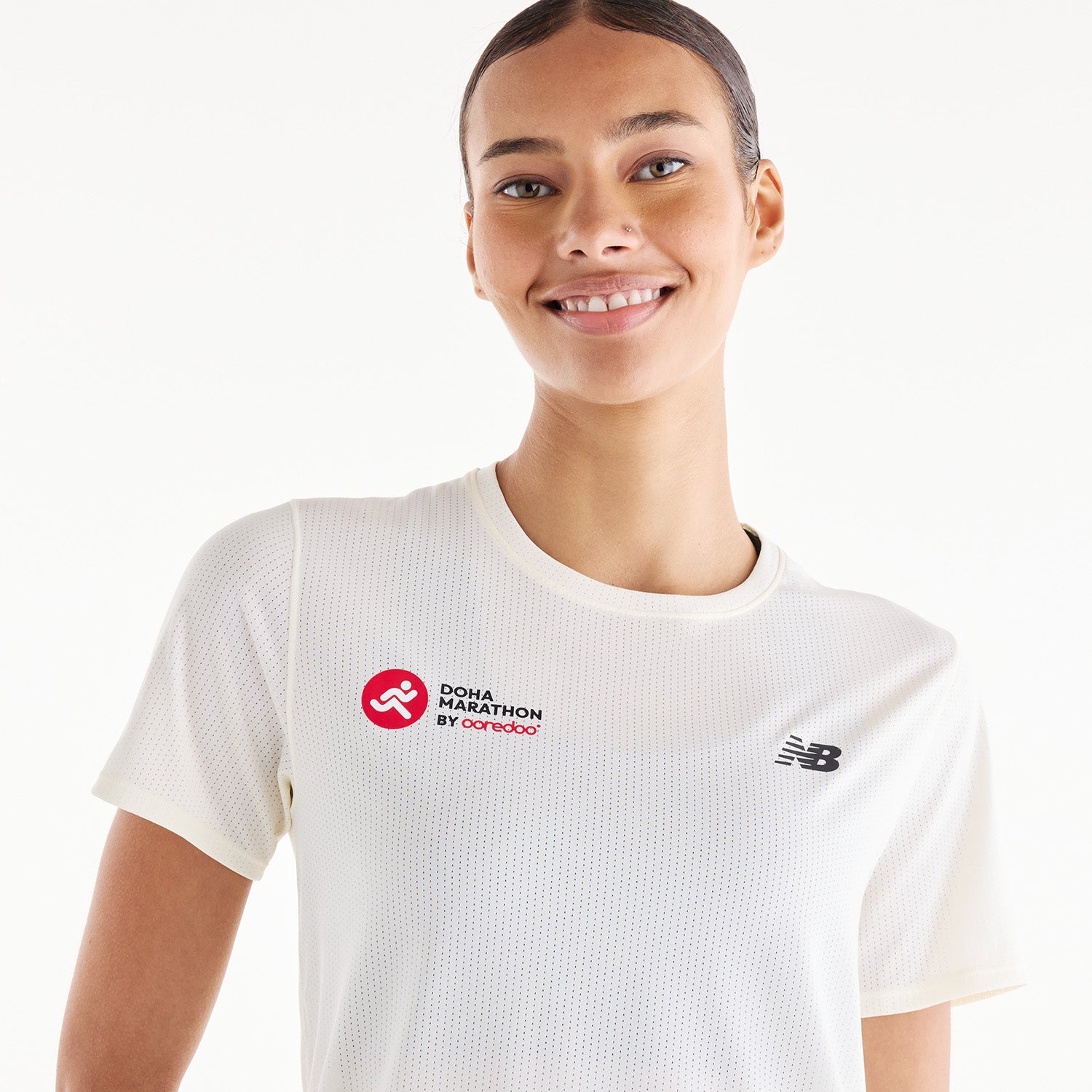 Womens Doha Marathon Rc Essential Short Sleeve T-Shirt