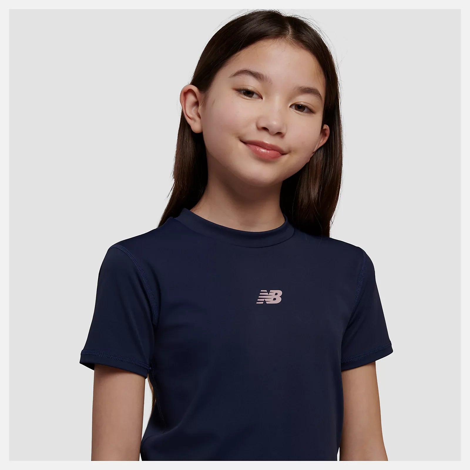 Junior Girls Running Athletic Short Sleeve Tshirt