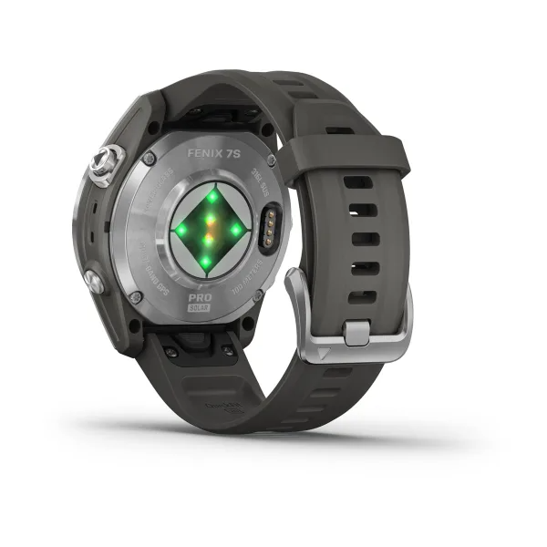 Fenix 7S Pro - Solar Edition- Silver With Graphite Band