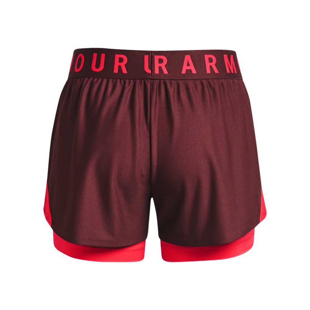 Womens Branded Waistband 2 in 1 Shorts