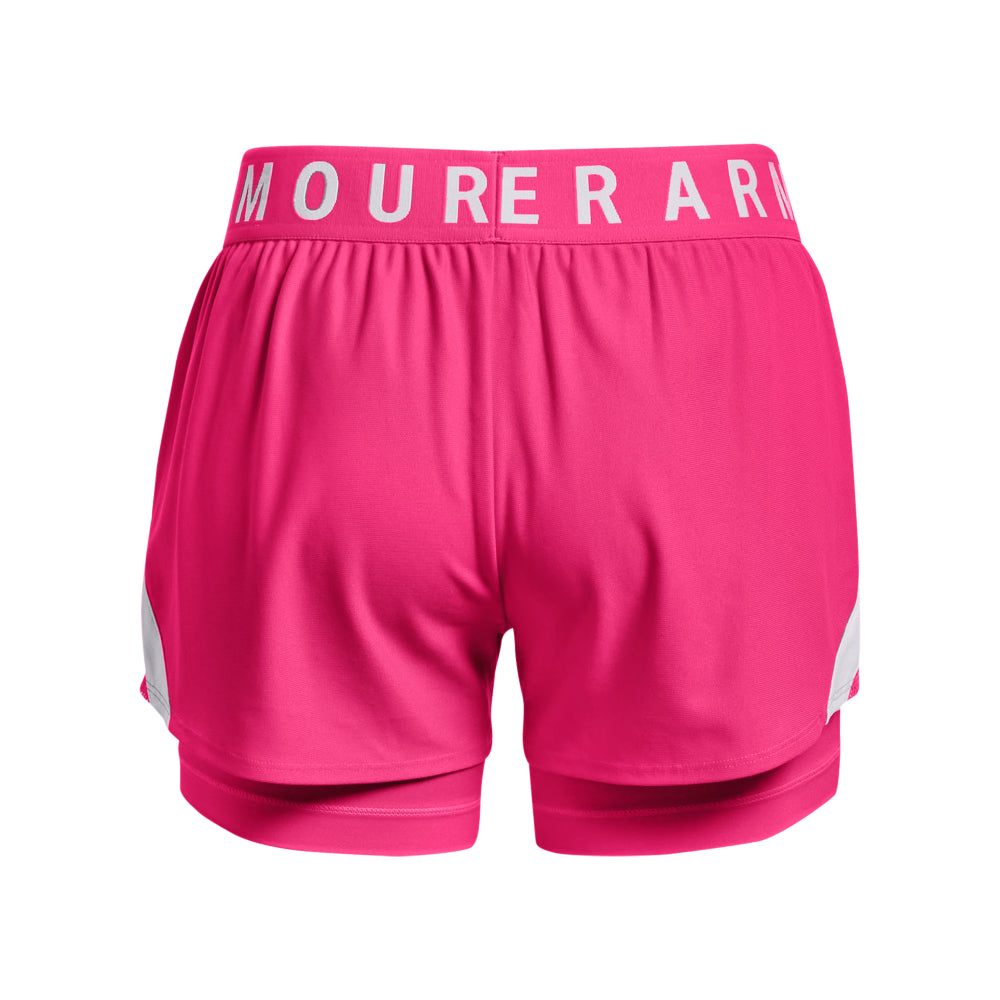 Womens Branded Waistband 2 in 1 Shorts