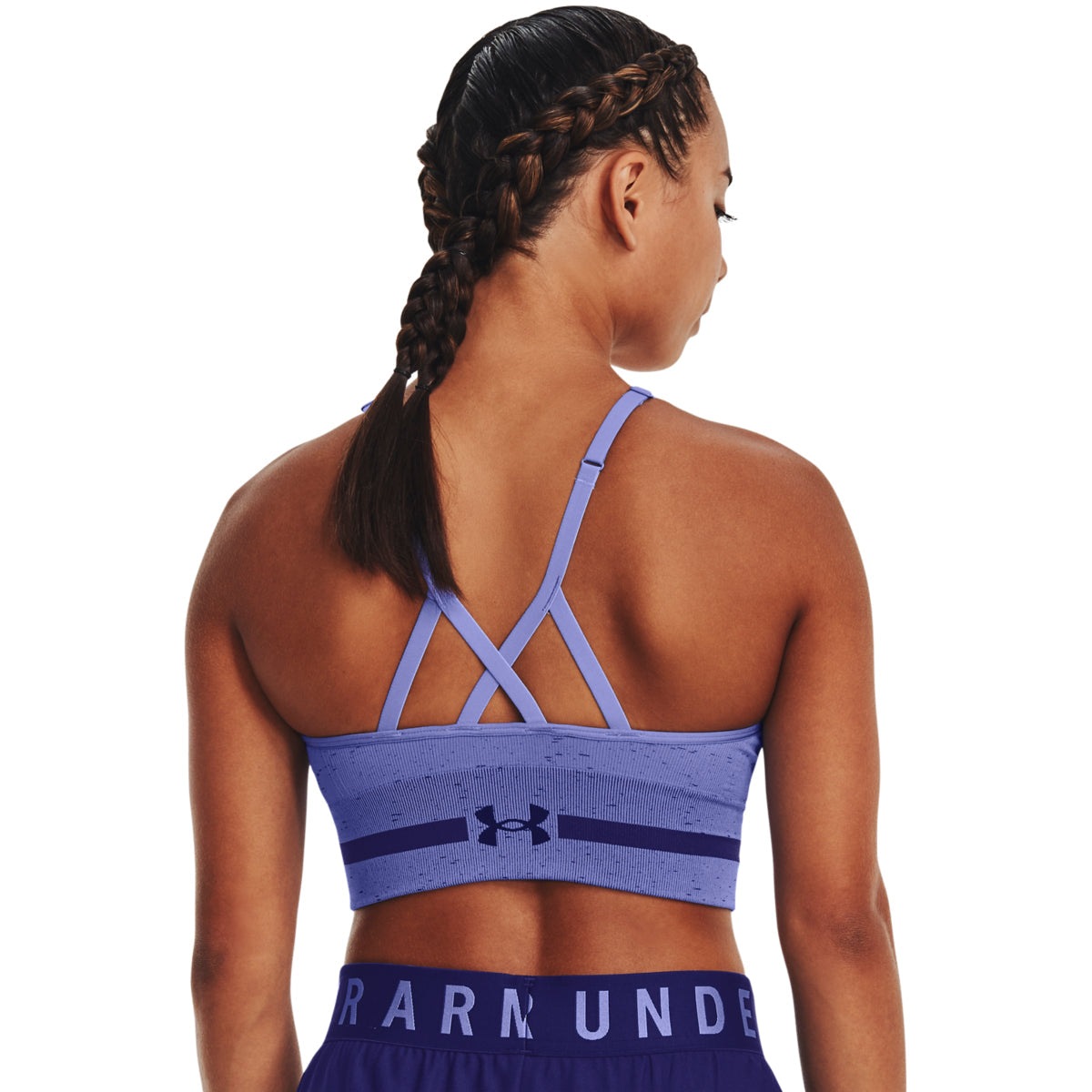 Womens Seamless Light Impact Sports Bra