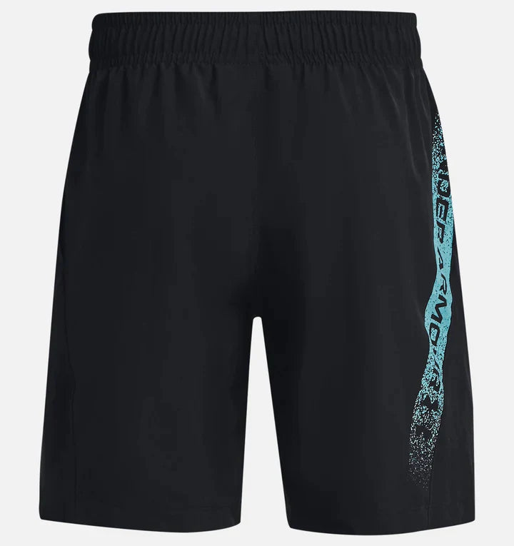 Mens Woven Graphic Short