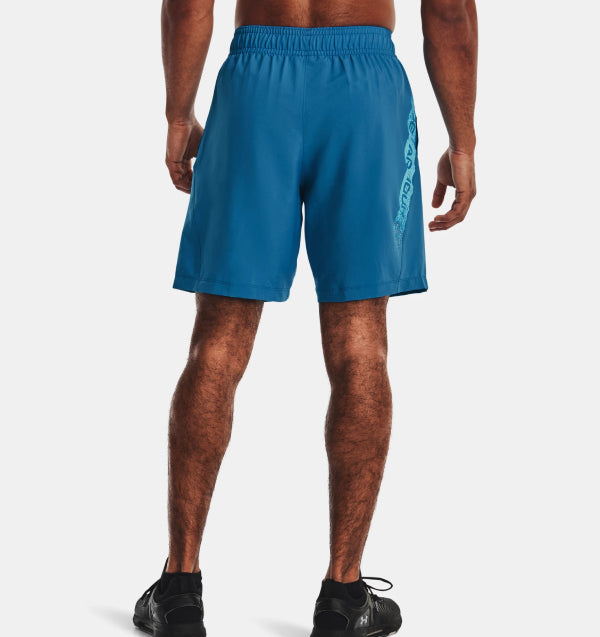 Mens Woven Graphic Short