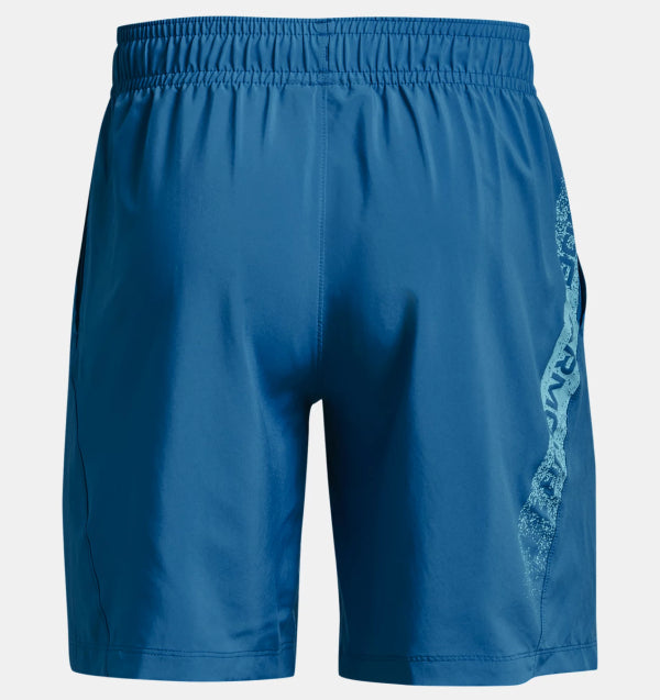 Mens Woven Graphic Short