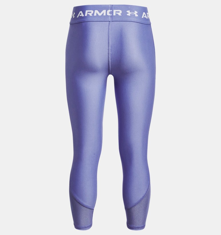 Girls Performance Armour Ankle Crop Tight