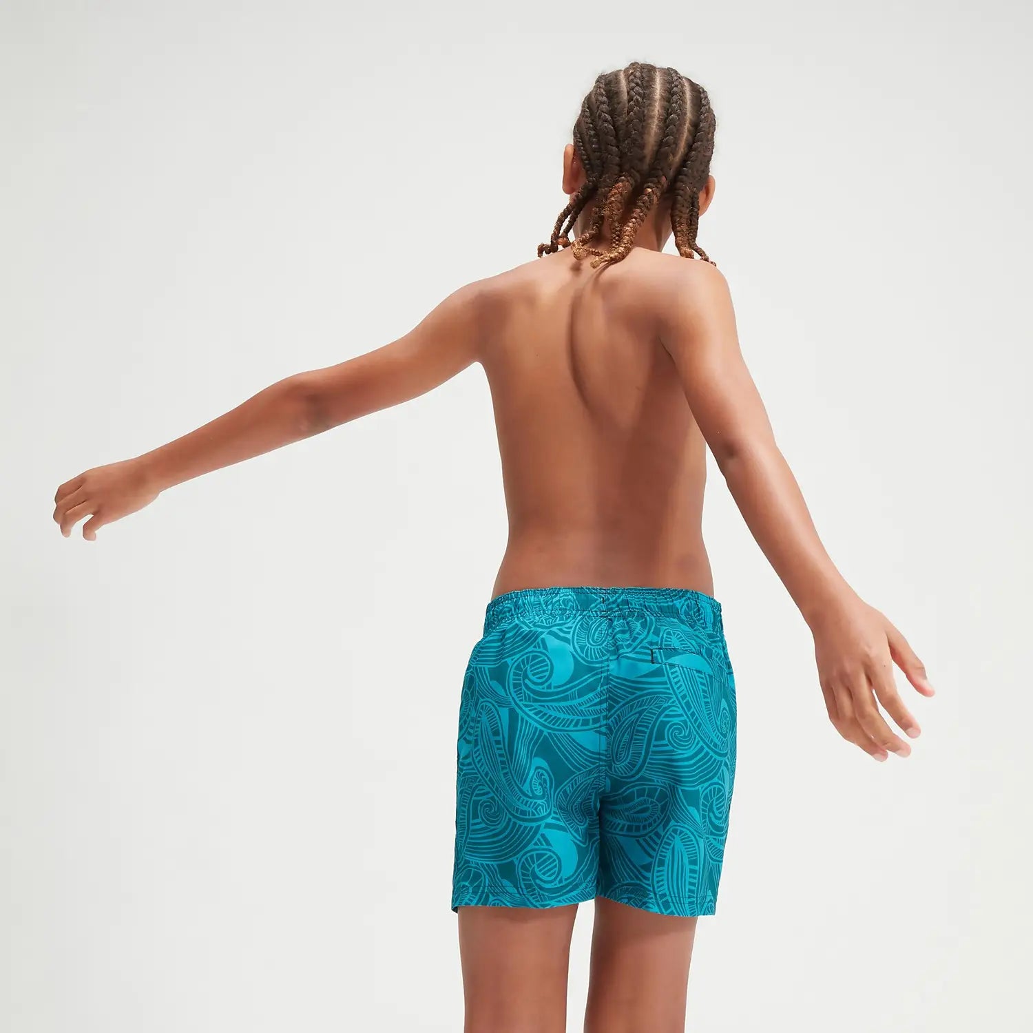 Boys Printed 13" Watershort