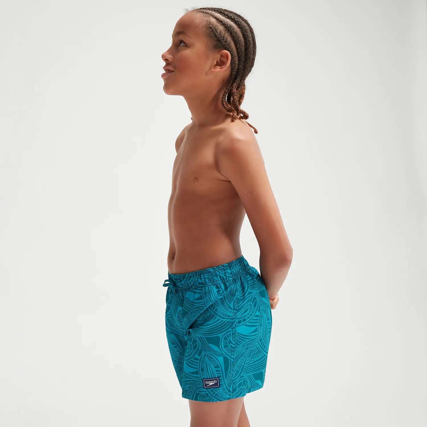 Boys Printed 13" Watershort