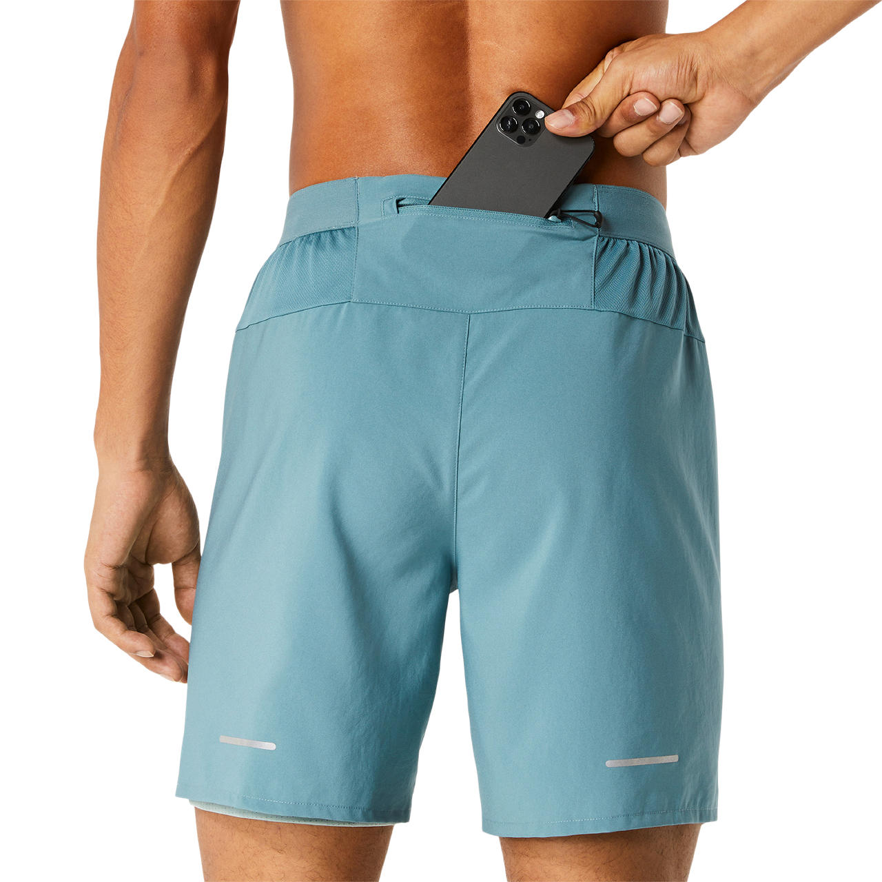 Mens Road 2 in 1 5 Inch Short