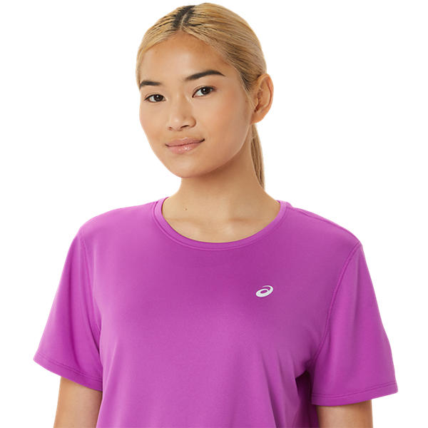 Womens Running Logo Short Sleeve T-Shirt