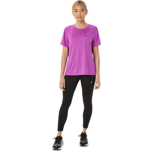 Womens Running Logo Short Sleeve T-Shirt