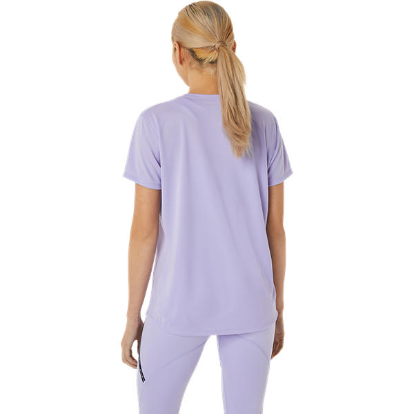 Womens Running Logo Short Sleeve T-Shirt